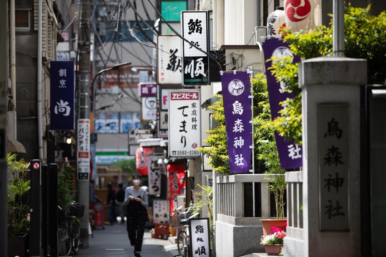 LOF HOTEL Shimbashi Tokyo Bagian luar foto