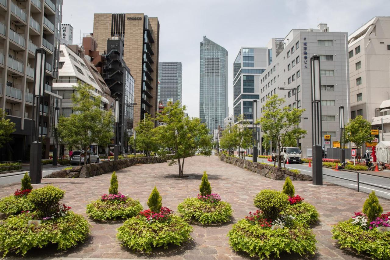 LOF HOTEL Shimbashi Tokyo Bagian luar foto