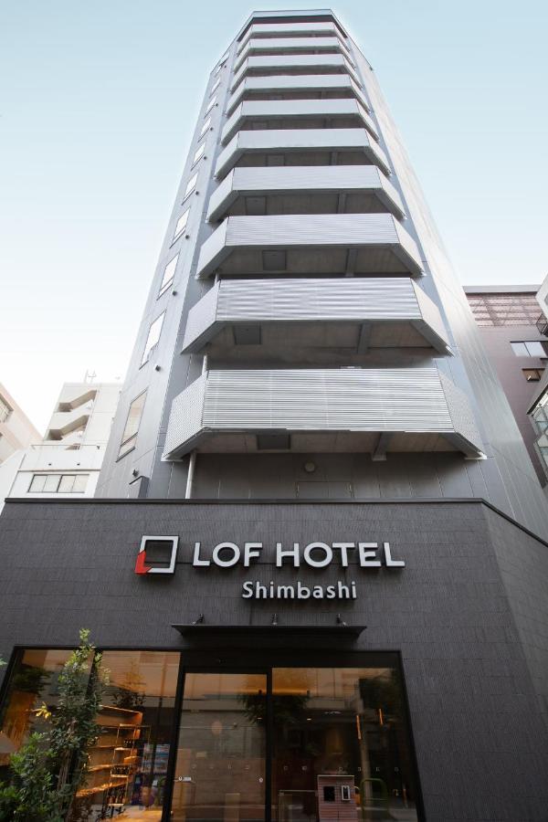 LOF HOTEL Shimbashi Tokyo Bagian luar foto