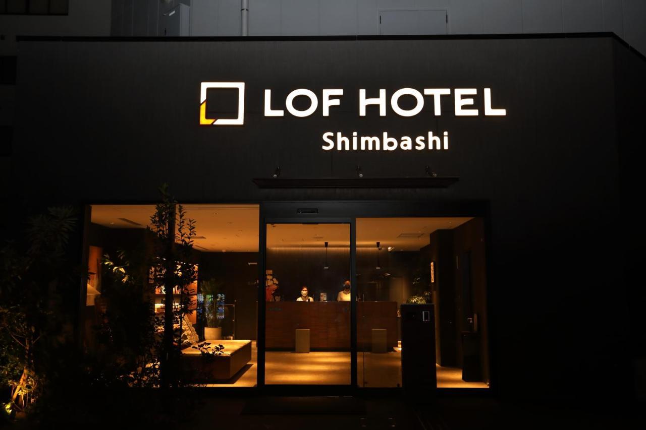 LOF HOTEL Shimbashi Tokyo Bagian luar foto